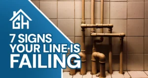 7 signs your line is failing — Good & Honest Plumbing